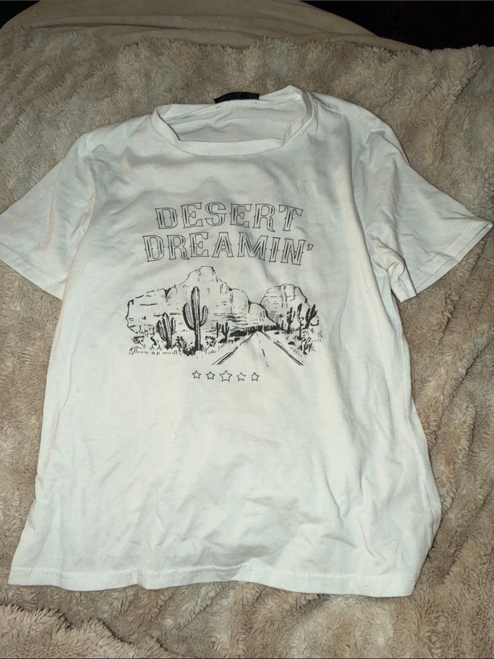 Desert Dreamin' Graphic Tee - White